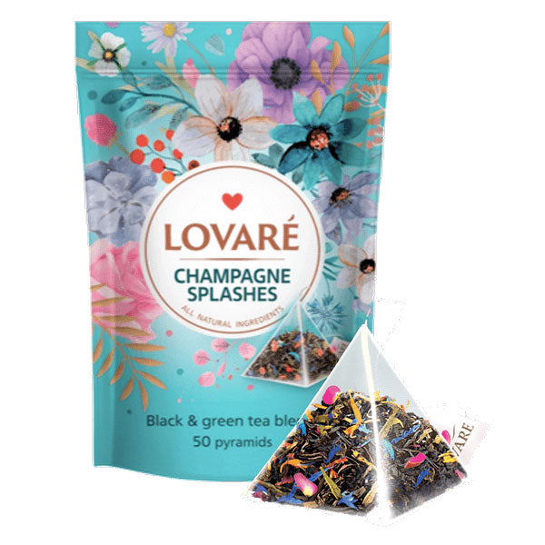 Чай черный «Всплеск шампанского» – 50 пакетиков